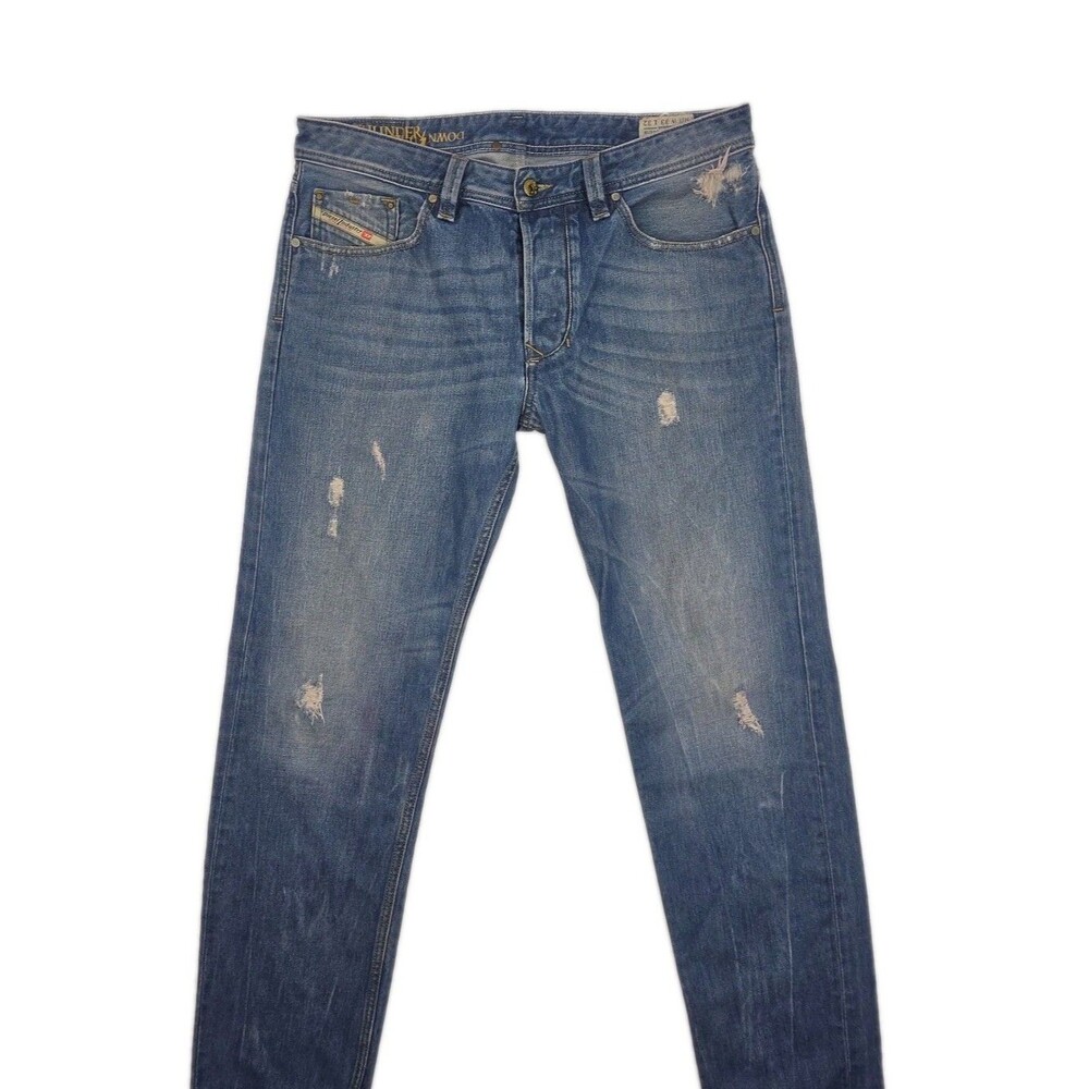 Diesel Jeans Thunder Down Under Larkee-T Men Sz 33x32 Regular Tapered Distressed